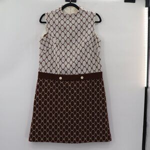 Marie Phillips 1960s Mod Style Dress